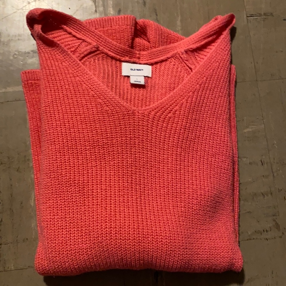 Pink sweater